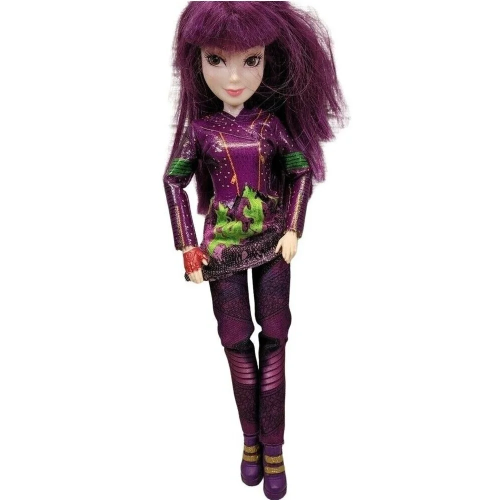 Disney Descendants Mal Doll Purple Isle of‎ the Lost Fashion Toy